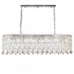 Люстра овальная с хрустальными подвесками Roul Crystal Light варинант исполнения - 5 | Loft Concept в Рязани
