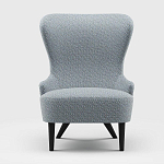 Мебельная ткань Шенилл голубой цвет 142 см T4-60 варинант исполнения - 6 | Loft Concept в Рязани