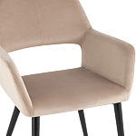 Стул с подлокотниками бежевый NEASAN STOOL варинант исполнения - 6 | Loft Concept в Рязани