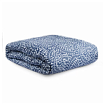 Постельное белье темно-синего цвета с рисунком Blossom Essence Sophie варинант исполнения - 4 | Loft Concept в Рязани