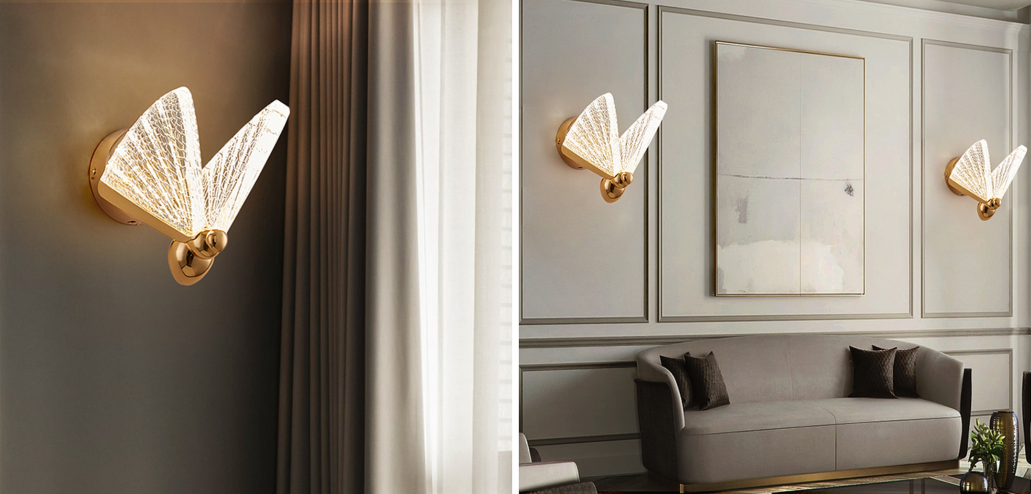 Бра Butterfly Wall Lamp A Бра Butterfly Wall Lamp A - Loft-Concept в Рязани