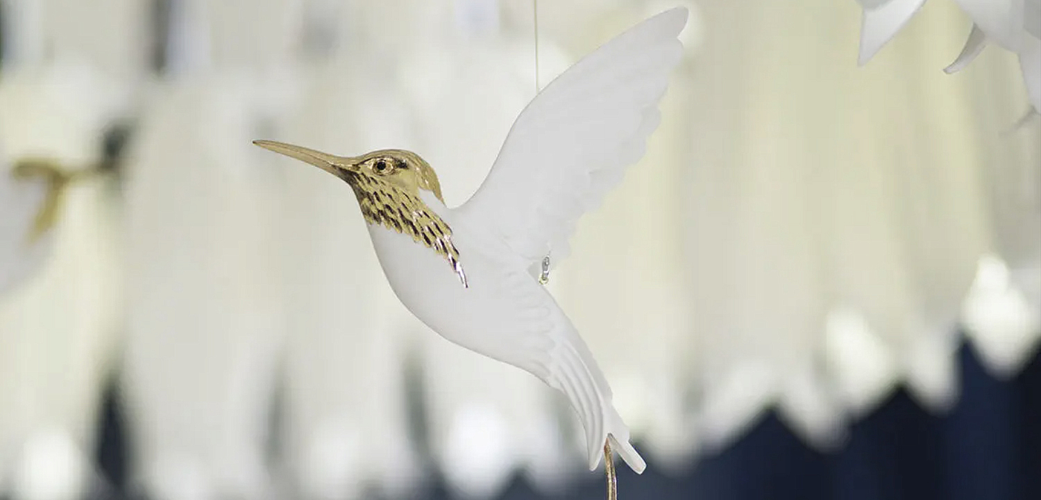 Большая Люстра для Лестницы Sagarti Contemporary chandelier ALBA GRAND Flowers & Birds Большая Люстра для Лестницы Sagarti Contemporary chandelier ALBA GRAND Flowers & Birds - Loft-Concept в Рязани