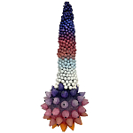 Статуэтка для интерьера цветной фрукт Tropical Fruit Pandora 68 варинант исполнения - 6 | Loft Concept в Рязани