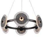 Люстра с плафонами из фактурного двойного стекла Heterochromia варинант исполнения - 2 | Loft Concept в Рязани