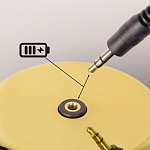 Настольная лампа фигурная золотого цвета с гладким абажуром Высота 19 см Sophia варинант исполнения - 8 | Loft Concept в Рязани