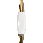 Подвесной светильник с хрустальным плафоном и бронзовым основанием Renee Glass Drops  варинант исполнения - 4 | Loft Concept в Рязани