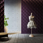 Гипсовая 3D Панель ORIGAMI варинант исполнения - 1 | Loft Concept в Рязани