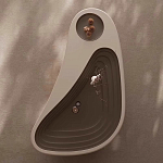 Журнальный столик фигурный со стеклянной столешницей Table Drop варинант исполнения - 2 | Loft Concept в Рязани