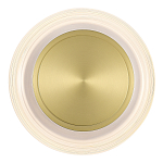 Бра круглое золото/прозрачный Plumpness LED 7 варинант исполнения - 3 | Loft Concept в Рязани