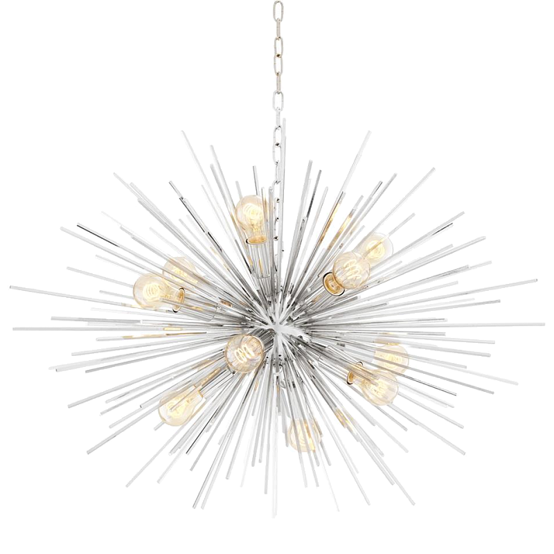 Люстра Chandelier Boivin Nickel Никель Люстра Chandelier Boivin Nickel Никель в Рязани | Loft Concept