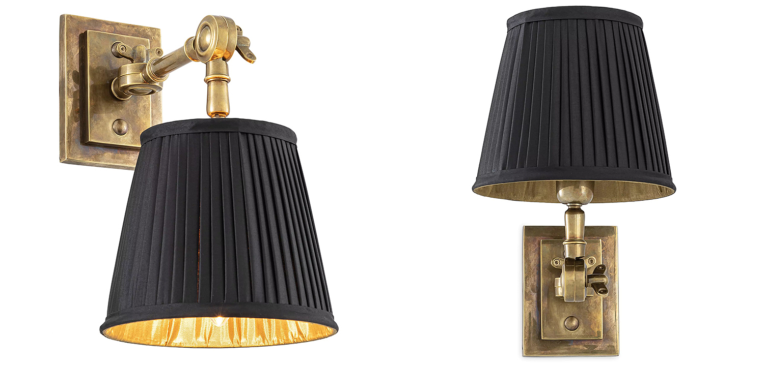 Бра Eichholtz Wall Lamp Wentworth Brass Бра Eichholtz Wall Lamp Wentworth Brass - Loft-Concept в Рязани