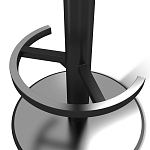 Барный стул вращающийся со спинкой Синий Велюр Vendramin Chair варинант исполнения - 6 | Loft Concept в Рязани