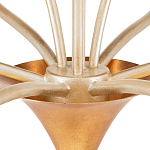 Люстра с плафонами в виде цветов Golden Bird of Paradise варинант исполнения - 2 | Loft Concept в Рязани