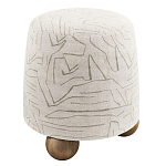 Пуф Wakonda ножки с деревянными шариками  варинант исполнения - 2 | Loft Concept в Рязани