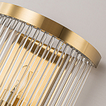 Бра с золотистым основанием и прозрачными трубками Nembus варинант исполнения - 2 | Loft Concept в Рязани