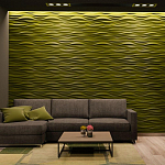 Гипсовая 3D Панель M-31 варинант исполнения - 1 | Loft Concept в Рязани