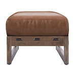 Банкетка Duncan винтажная коричневая кожа варинант исполнения - 2 | Loft Concept в Рязани