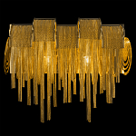 Бра с металлическими дугами и цепочками 33 см Atlantis Chain варинант исполнения - 10 | Loft Concept в Рязани