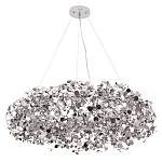 Люстра подвесная круглая с многочисленными металлическими круглыми элементами Terzani Argent варинант исполнения - 2 | Loft Concept в Рязани