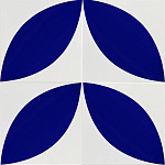 Дизайнерская плитка с узором Лепесток варинант исполнения - 2 | Loft Concept в Рязани