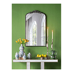 Ваза фигурная с сине-зелеными узорами распустившихся цветов Blossoming Spring варинант исполнения - 5 | Loft Concept в Рязани