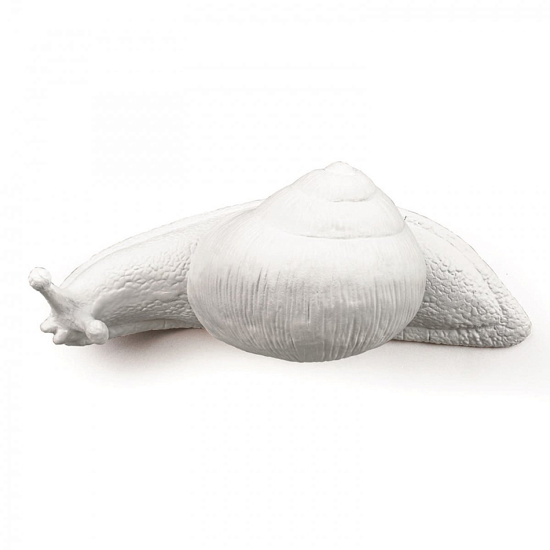 Аксессуар Seletti Snail Slow Белый Аксессуар Seletti Snail Slow Белый в Рязани | Loft Concept