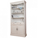 Стеллаж для книг с открытыми полками и 2-мя ящиками Interiors Romance варинант исполнения - 1 | Loft Concept в Рязани