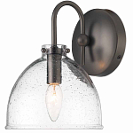 Бра с куполообразным прозрачным плафоном Glass Dome with Seeds варинант исполнения - 2 | Loft Concept в Рязани