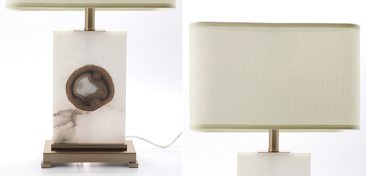 Настольная лампа Bel Air Agate Table Lamp Настольная лампа Bel Air Agate Table Lamp - Loft-Concept в Рязани