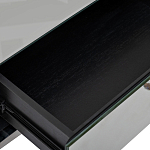 Тумбочка зеркальная с ящиком Mirror Chrome Cabinet варинант исполнения - 5 | Loft Concept в Рязани