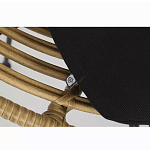 Стул круглый с ротанговым плетением Round Wicker Stool варинант исполнения - 6 | Loft Concept в Рязани