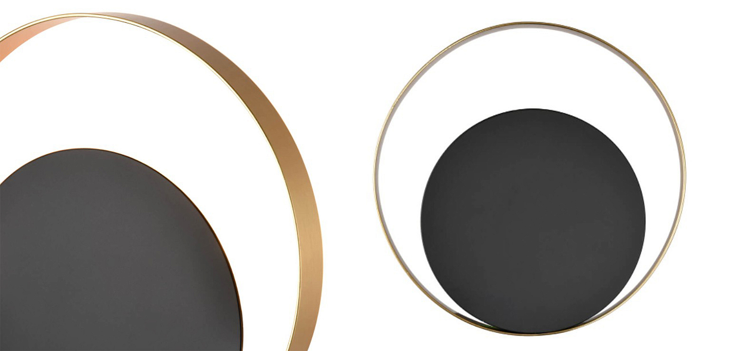 Бра Globo Ocular Sconce Circle Black 26 Бра Globo Ocular Sconce Circle Black 26 - Loft-Concept в Рязани