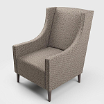 Мебельная ткань Шенилл коричневый цвет 142 см T4-56 варинант исполнения - 7 | Loft Concept в Рязани