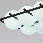 Люстра подвесная с 9-ю плафонами в форме шара Yarvi варинант исполнения - 3 | Loft Concept в Рязани