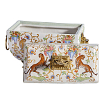 Шкатулка с фигуркой льва на крышке Eden Garden варинант исполнения - 2 | Loft Concept в Рязани