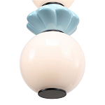 Подвесной светильник фигурный с керамическими элементами 24W LED Fragrant Light варинант исполнения - 5 | Loft Concept в Рязани