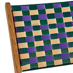 Кресло низкое из массива тика Barbados варинант исполнения - 4 | Loft Concept в Рязани