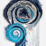 Текстильный Арт-объект ручной работы Galaxy варинант исполнения - 3 | Loft Concept в Рязани