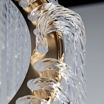 Люстра с подвесными рифлеными стеклянными трубками Nembus варинант исполнения - 20 | Loft Concept в Рязани