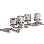 Подсвечник из алюминиевого сплава Cozy Light варинант исполнения - 1 | Loft Concept в Рязани