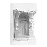 Встраиваемый в стену гипсовый светильник под покраску с колоннами и арками в античном стиле Antiquity Athena варинант исполнения - 8 | Loft Concept в Рязани