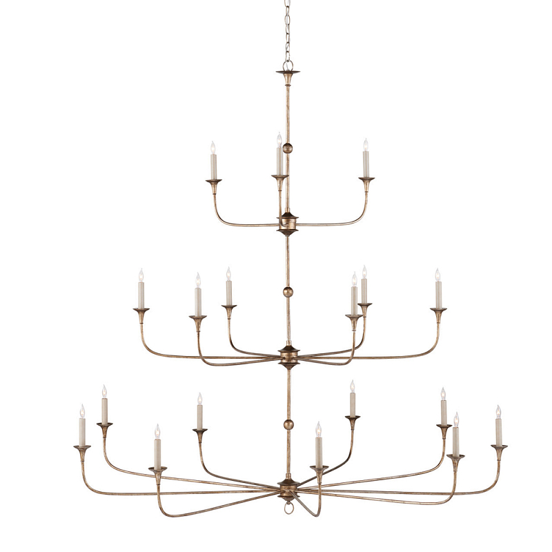 Люстра многоярусная бронзового цвета Graceful Chandelier Бронза Люстра многоярусная бронзового цвета Graceful Chandelier Бронза в Рязани | Loft Concept