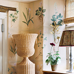 Обои ручная роспись Botanical Studies Cutter colourway варинант исполнения - 2 | Loft Concept в Рязани