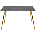 Обеденный стол на металлических ножках Casey Brass Dining Table варинант исполнения - 2 | Loft Concept в Рязани