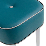 Квадратный мягкий пуф на белых ножках Winton Pouf Square варинант исполнения - 14 | Loft Concept в Рязани