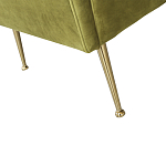 Кресло велюровое оливковое с подушкой Relaxation Soft варинант исполнения - 4 | Loft Concept в Рязани