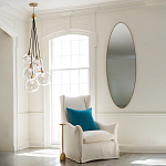 Подвесной светильник с шестью прозрачными стеклянными шарообразными плафонами Hinkley варинант исполнения - 3 | Loft Concept в Рязани