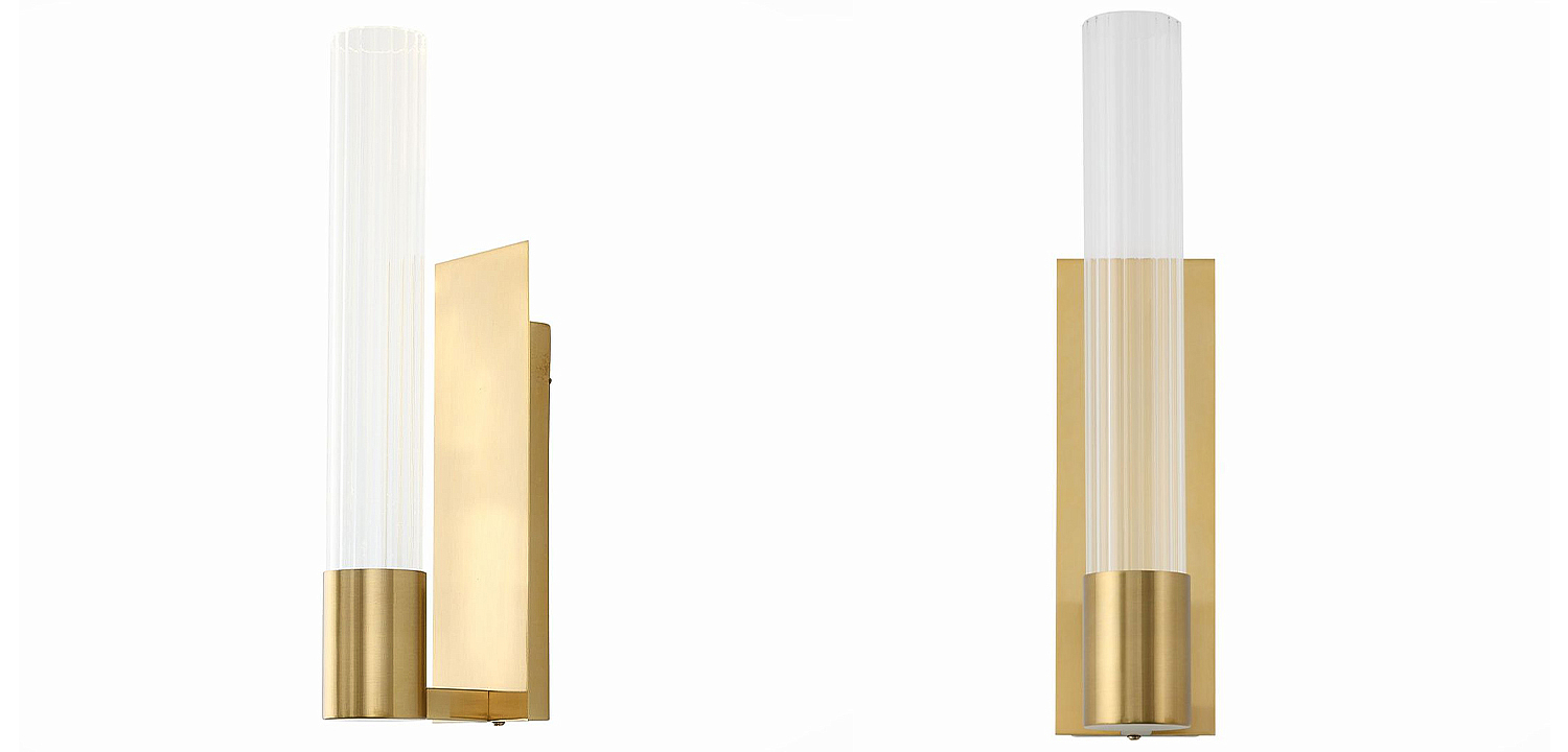 Бра Jenae Glass Tube Wall Lamp Бра Jenae Glass Tube Wall Lamp - Loft-Concept в Рязани
