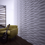 Гипсовая 3D Панель M-29 варинант исполнения - 2 | Loft Concept в Рязани