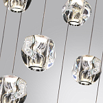 Люстра каскадня с 27-ю прозрачными шарообразными подвесами Bubbles Bocci варинант исполнения - 6 | Loft Concept в Рязани